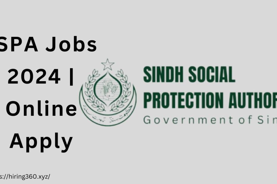 Latest SSPA Jobs 2024 | Sindh Social Protection Authority