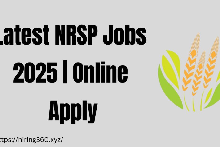 Latest NRSP Jobs 2025 | Online Apply